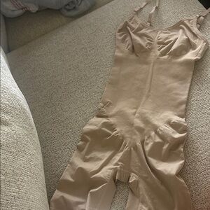 Heyshape Beige and Black XS Shapewear Bodysuits